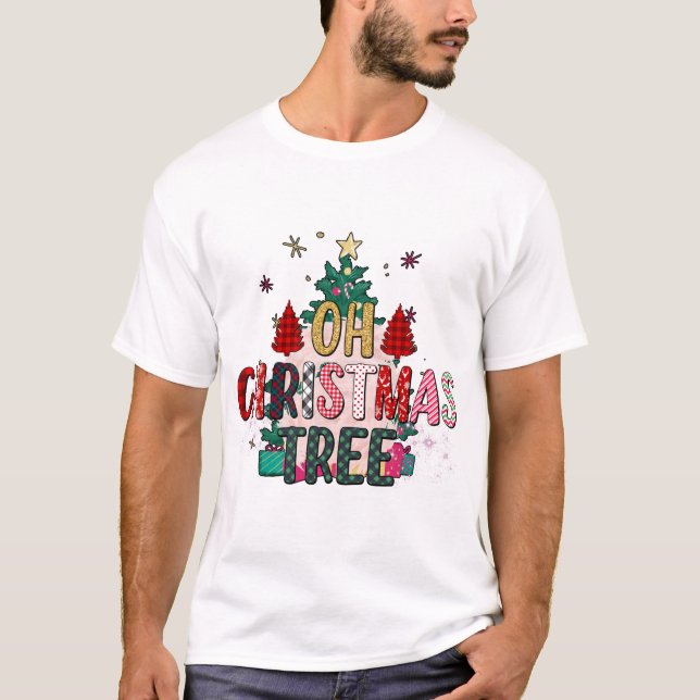 Camiseta Árvore de Natal (Frente)