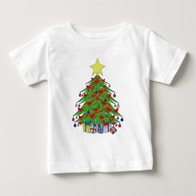 Camiseta Árvore de Natal (Frente)
