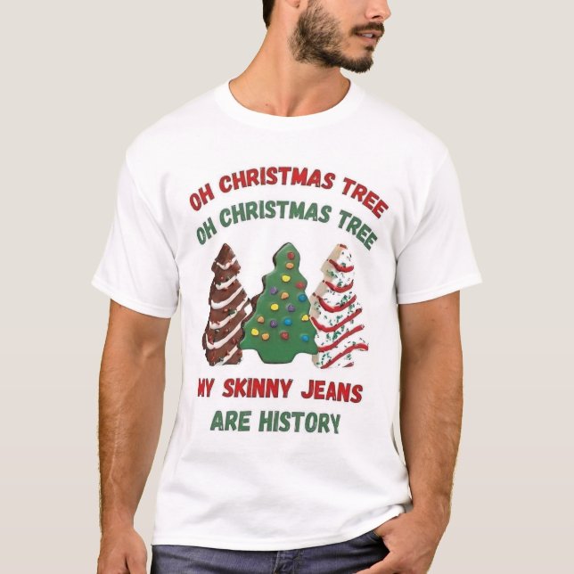 Camiseta Árvore de Natal (Frente)