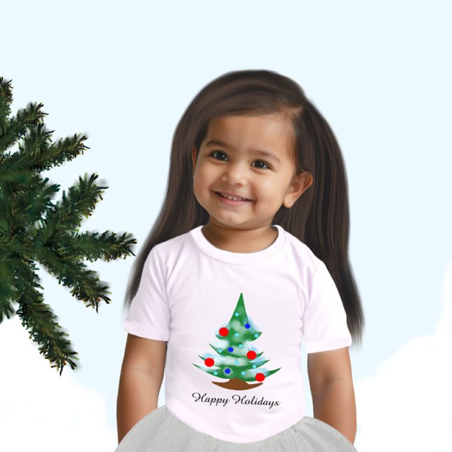 Camiseta Árvore de Natal (Criador carregado)