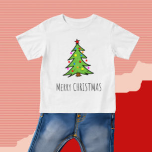 Camiseta árvore de Natal