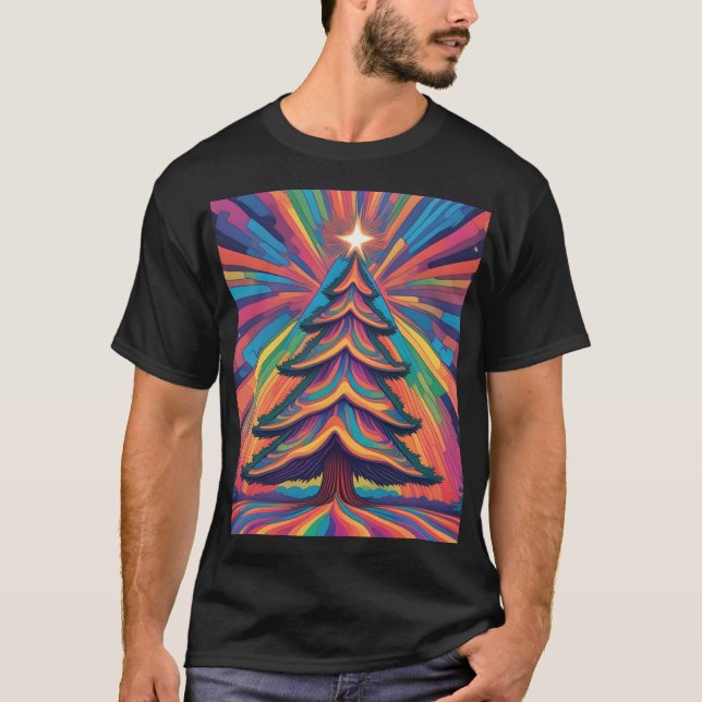 Camiseta Árvore de Natal (Frente)