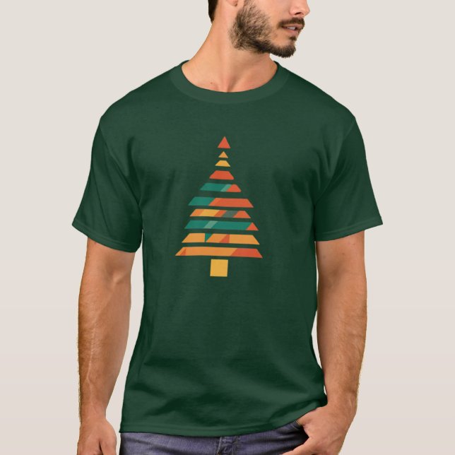 Camiseta árvore de Natal (Frente)