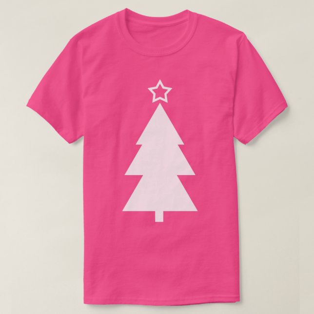 Camiseta Árvore de Natal (Frente do Design)
