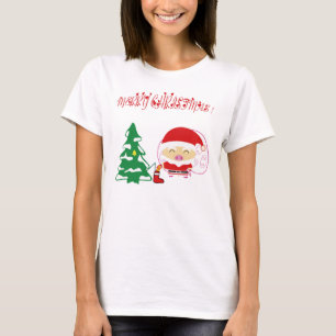 Camiseta árvore de Natal