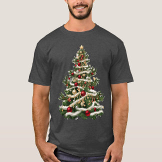 Camiseta Árvore de Natal3 retrô