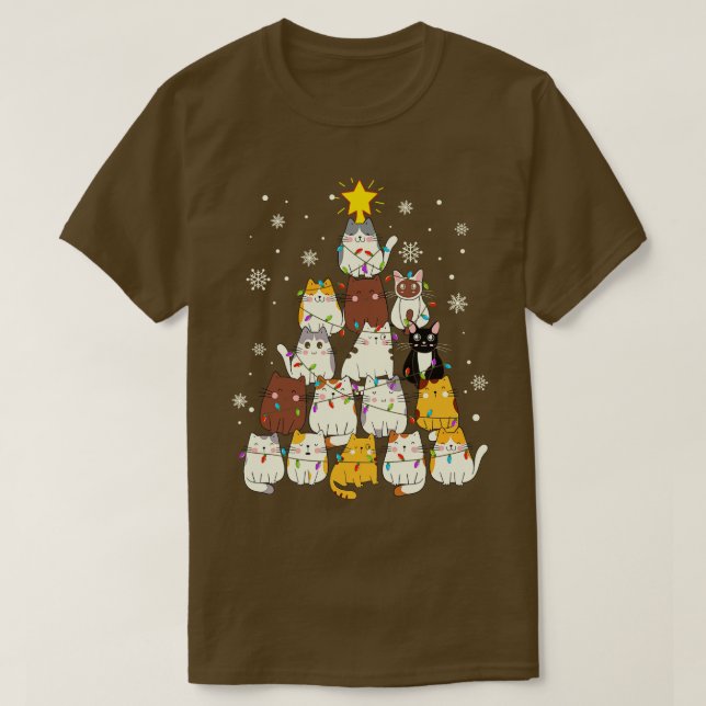 Camiseta Árvore de natal 1 (Frente do Design)