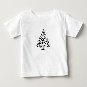 Camiseta Árvore de Natal Amante de Gatos 1