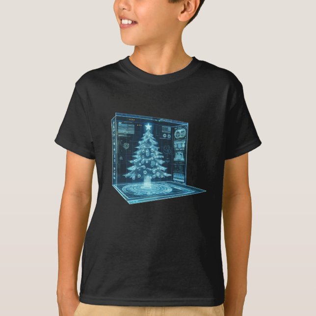 Camiseta Árvore de Natal Artificial (Frente)