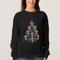 Árvore de Natal Caveira Pijama Esqueleto Legal Pap