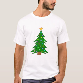 Camiseta Árvore de Natal com Quebra-cabeça