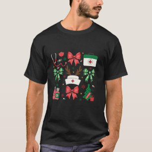 Camiseta Árvore de Natal Coquette Cake Santa Claus Chri Ros