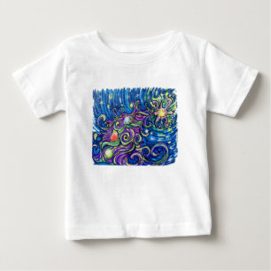 Camiseta Árvore de Natal Cósmica