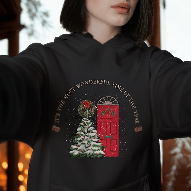 Camiseta Árvore de Natal Cura Verde Verde de Neve (Criador carregado)