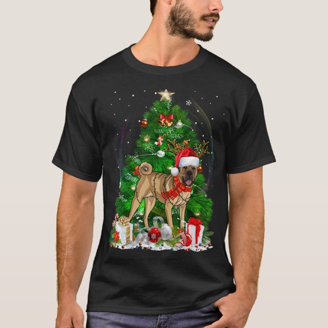 Camiseta Árvore de Natal da China - Shpera-Natal Light Paja (Frente)