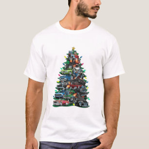 Camiseta Árvore de Natal da Loucura Carro