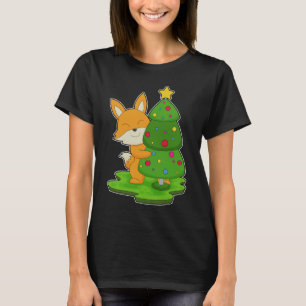 Camiseta Árvore de Natal da Raposa