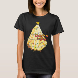 Camiseta Árvore De Natal De Abacaxi De Natal Em Julho De Ve