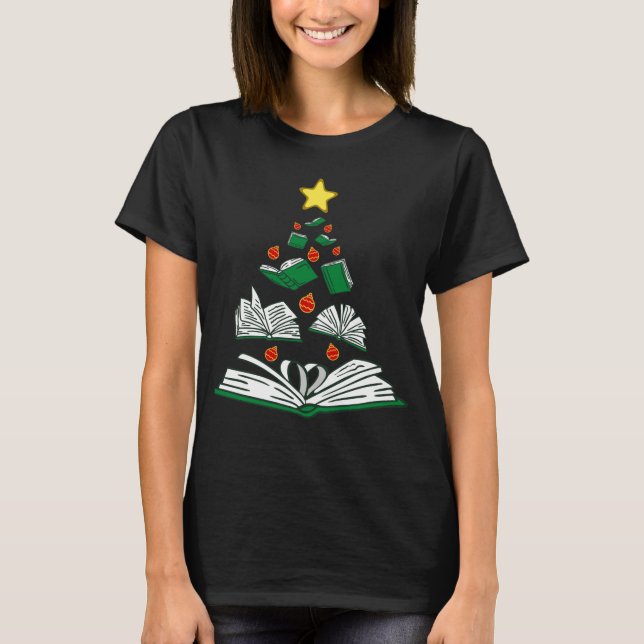 Camiseta Árvore de Natal de Bookie III (Frente)