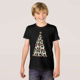 Camiseta Árvore de Natal de Futebol