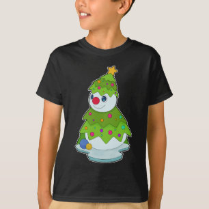 Camiseta Árvore de Natal de Neve