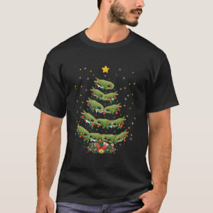 Camiseta Árvore de Natal do Alligator Lover Xmas Gift Allig