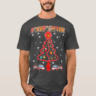 Camiseta Árvore de Natal do Bombeiro