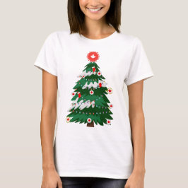 Camiseta Árvore de Natal do Canadá Sweater Ugly X-mas