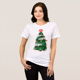 Camiseta Árvore de Natal do Canadá Sweater Ugly X-mas