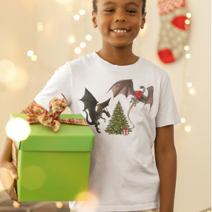 Camiseta Árvore de Natal do Dragão