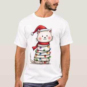 Camiseta Árvore de Natal do Gato Natal (6)