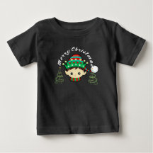 Árvore de Natal e fada alegre