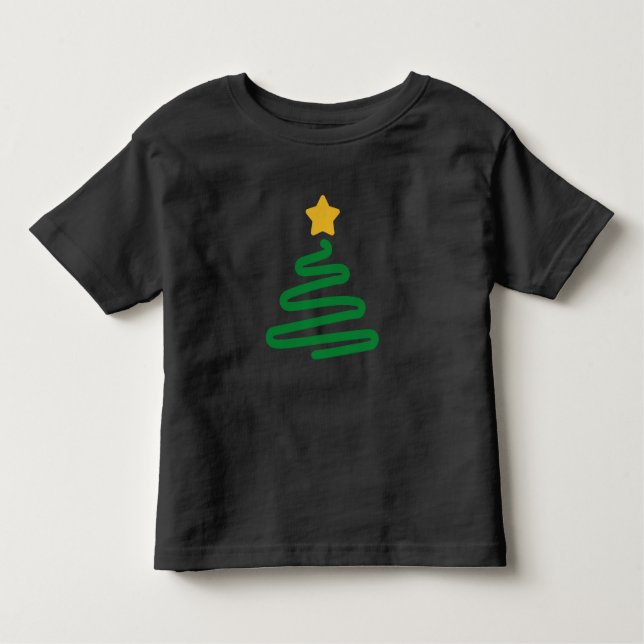 Camiseta Árvore de Natal engraçada (Frente)
