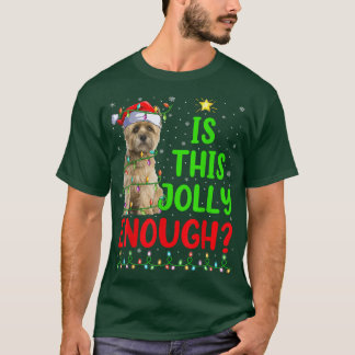 Camiseta Árvore de Natal Engraçada É Este Cairn Terrier Ale