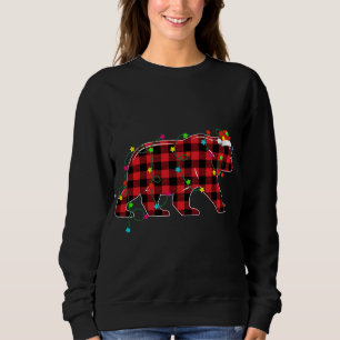 Camiseta Árvore de Natal Engraçado Árvore Vermelha Xadrez X