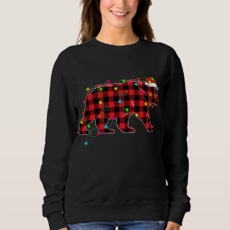 Camiseta Árvore de Natal Engraçado Árvore Vermelha Xadrez X