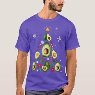Camiseta Árvore de Natal Engraçado Vegan Xmas