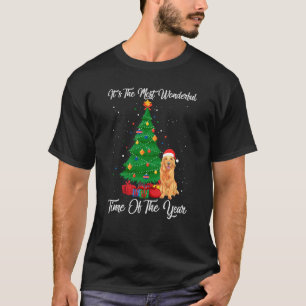 Camiseta Árvore de Natal Época Mais Maravilhosa Tempo Recup