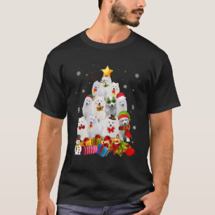 Camiseta Árvore de Natal esquimó americana engraçada dá pre