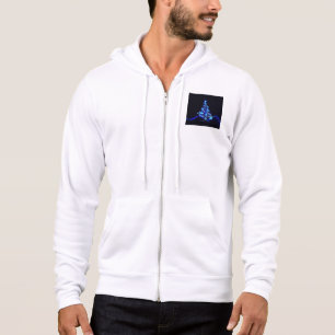 Camiseta Árvore de Natal estilizada e brilhante da Slippery