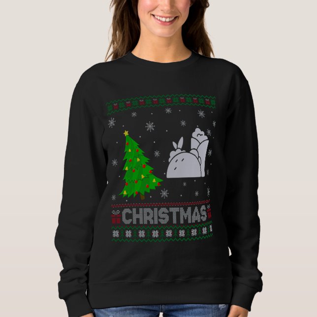 Camiseta Árvore de Natal Feia, Comida Mexicana, Iluminação  (Frente)