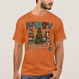 Camiseta Árvore de Natal Feliz Natal Cristão