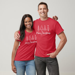 Camiseta Árvore de Natal Feliz, Presente de Natal 2024