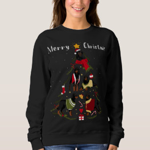 Camiseta Árvore de Natal Gordon Setter Lover Dog Proprietár