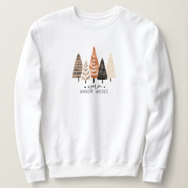 Camiseta Árvore de Natal Hygge (Frente do Design)