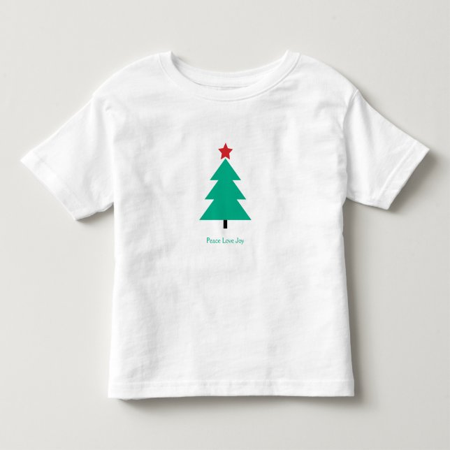 Camiseta Árvore de Natal Joia do Amor (Frente)
