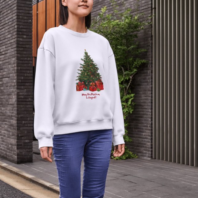 Camiseta Árvore de Natal Mágica (Criador carregado)