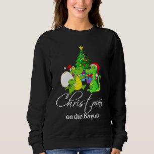 Camiseta Árvore De Natal No Pajama Natal Bayou Cajun