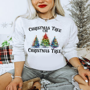 Camiseta Árvore de Natal oh Árvore de Natal