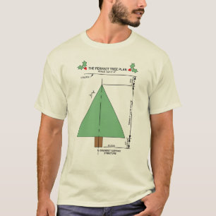 Camiseta Árvore de Natal perfeita